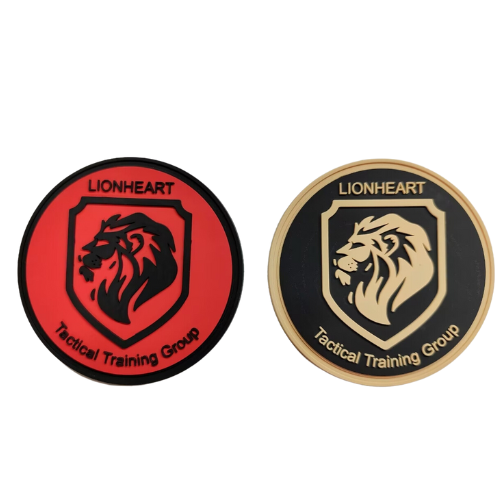 Lionheart TTG Circle Logo PVC Patch