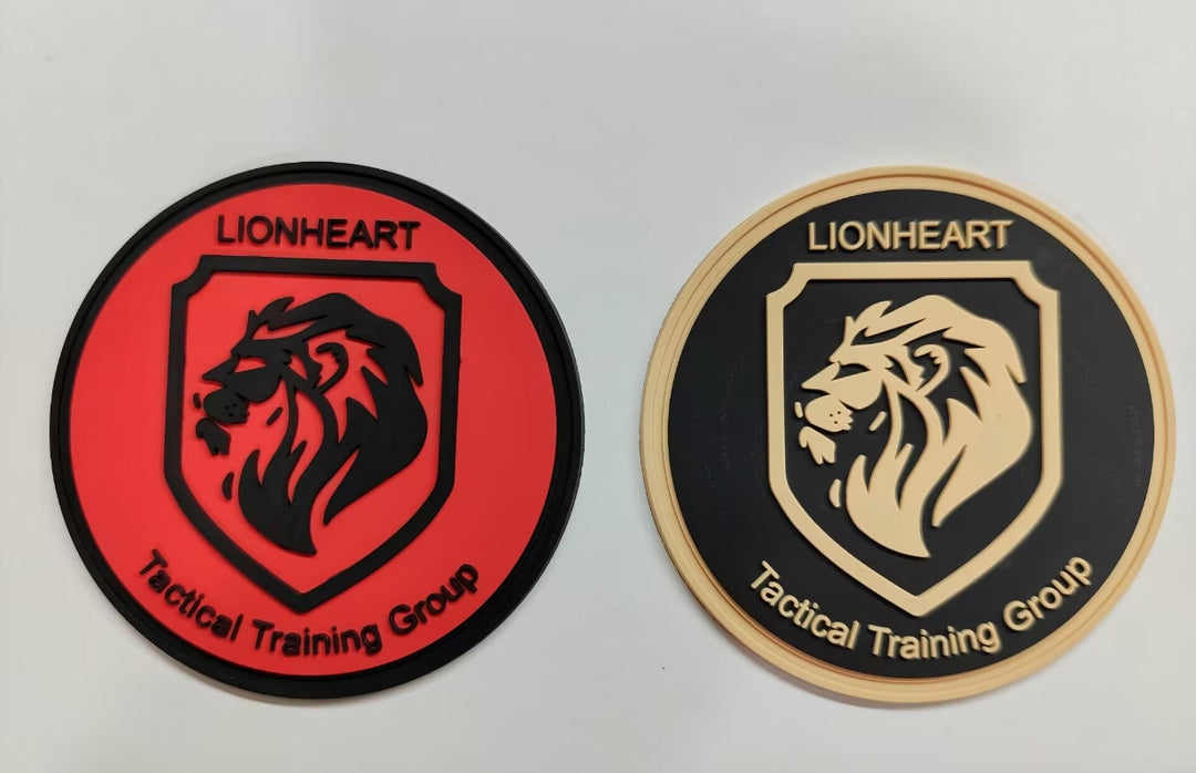 Lionheart TTG Circle Logo PVC Patch