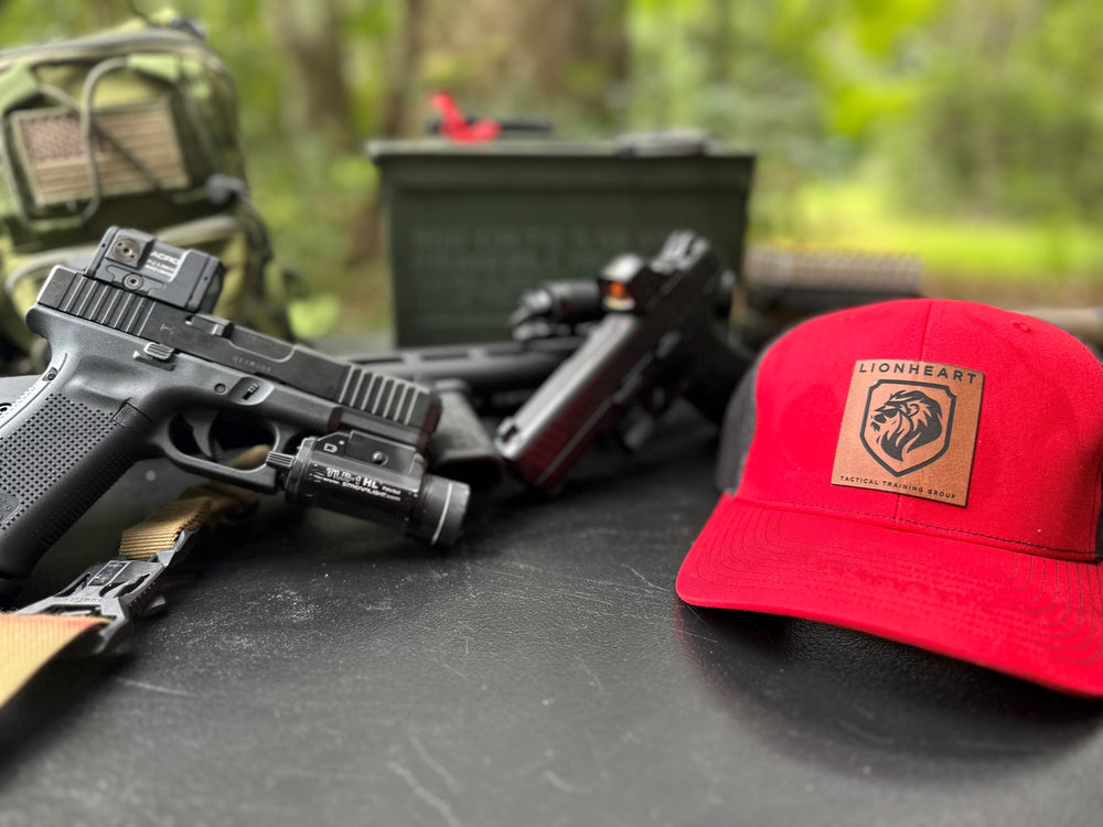 Lionheart Tactical Shield Trucker Red/Black Hat