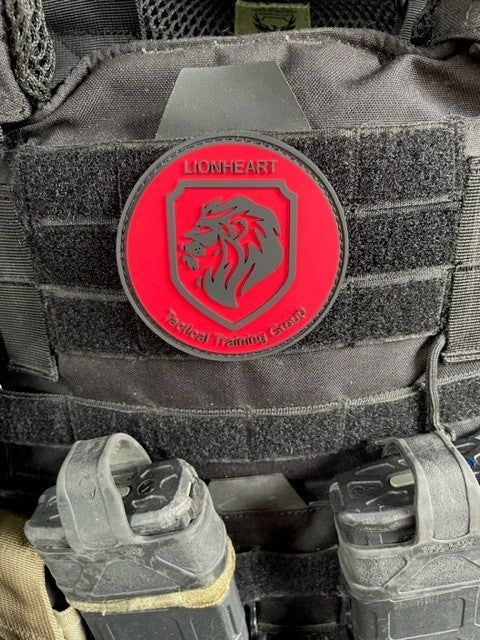 Lionheart TTG Circle Logo PVC Patch